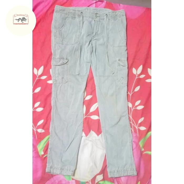 Cargo Pants UNIQLO Sage Second