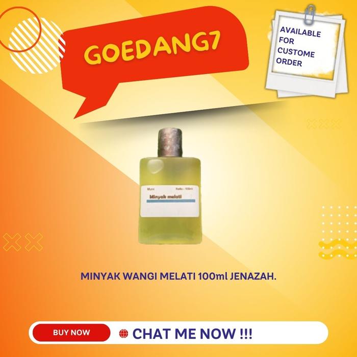 MINYAK WANGI MELATI 100ml JENAZAH.