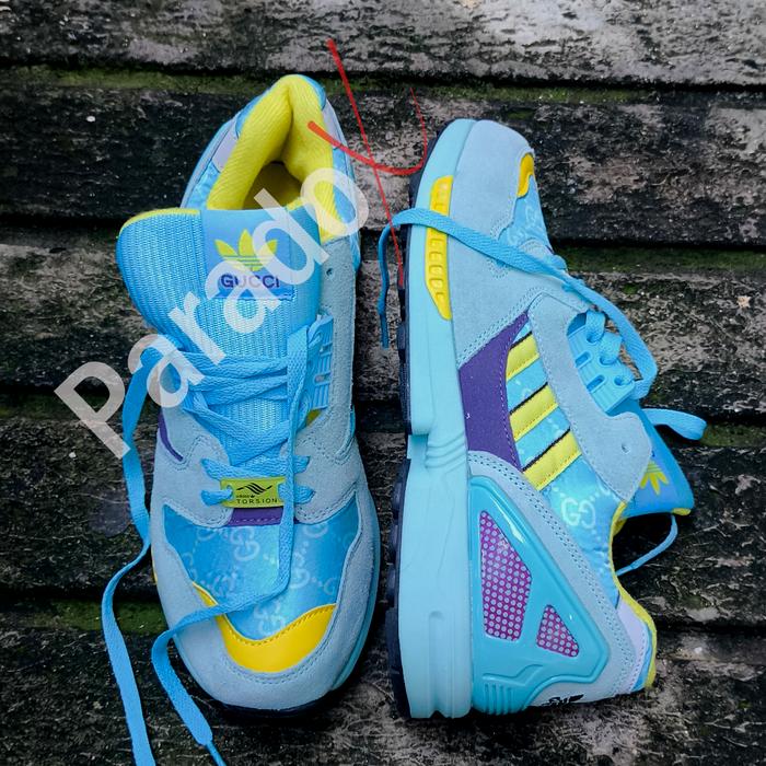 SEPATU ADIDAS TORSION BLUE x GUCONG SNEAKER SEPATU RUNNING SEPATU