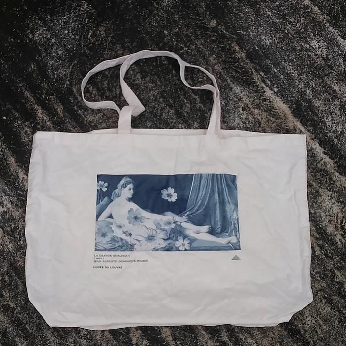 TAS TOTEBAG UNIQLO COLAB MUSEE DU LOUVRE
