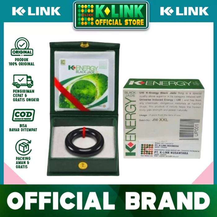 ENERGY BLACK JADE ORIGINAL K LINK CINCIN TERAPI PRIA PERKASA
