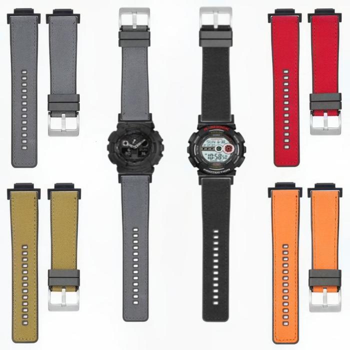 Tali Jam Tangan G-Shock Replacement Strap Casio G-Shock GA-100 GA-110 GA-120 GD-100 GD-110 GD-120 C 