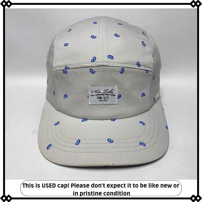 topi 5panel fubu simple original second lima panel