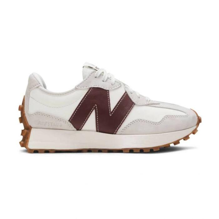 Sepatu NB New Balance 327 X Staud White Burgundy