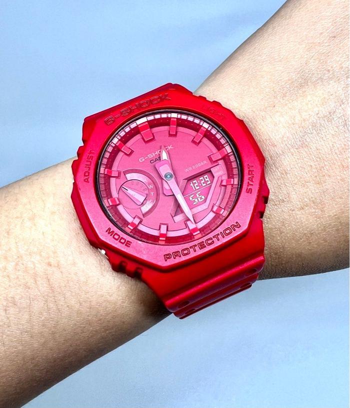 Jam Tangan G-Shock casio GA-2100 Carbon Core Guard Preloved Authentic not seiko rolex citizen
