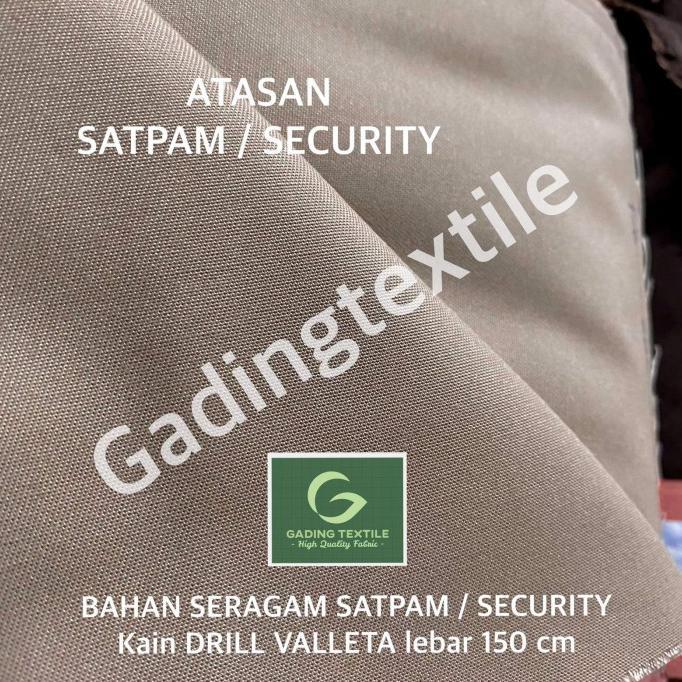 kain AMERICAN DRILL VALLETA bahan seragam satpam security polisi ROLL