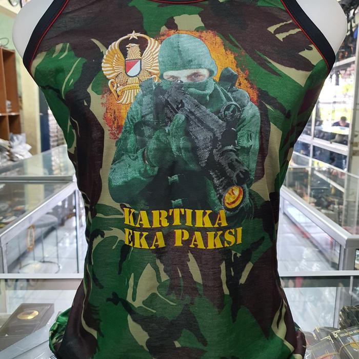 kaos singlet Loreng Tni Ad Orang | singlet Logo | singlet tentara | Singlet Army Logo