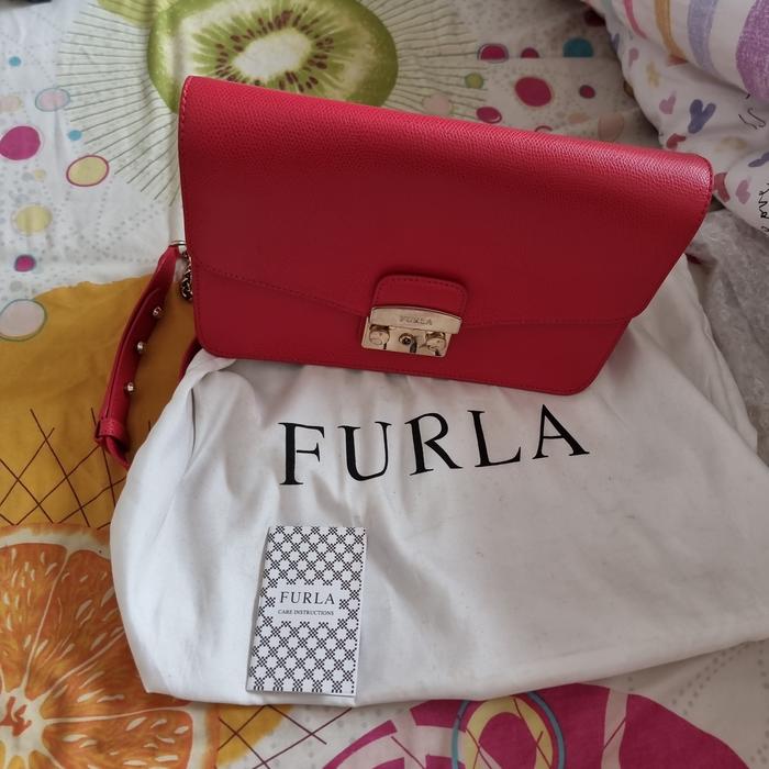 Furla Metropolis Shoulder Ruby (Preloved)