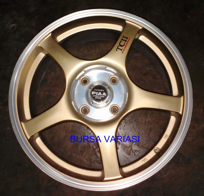 Velg R17 17 Lebar 7 pcd 4x114.3 et 40 W 260 MIG Gold
