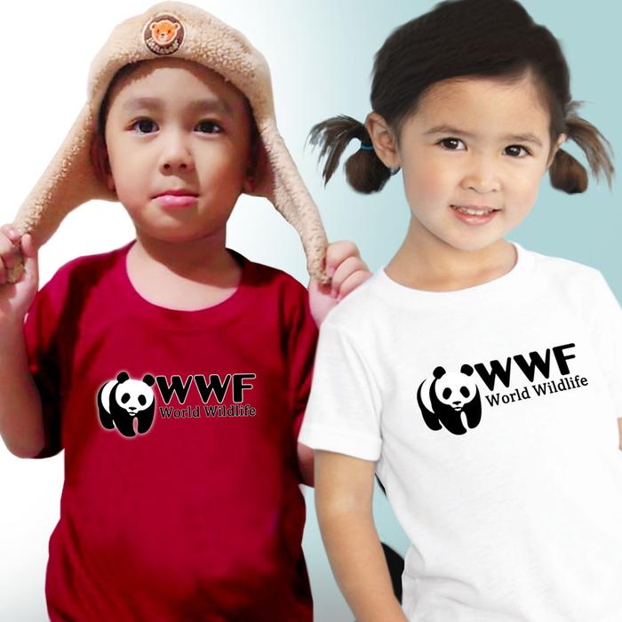 Kaos Unisex Anak WWF Word Wildlife