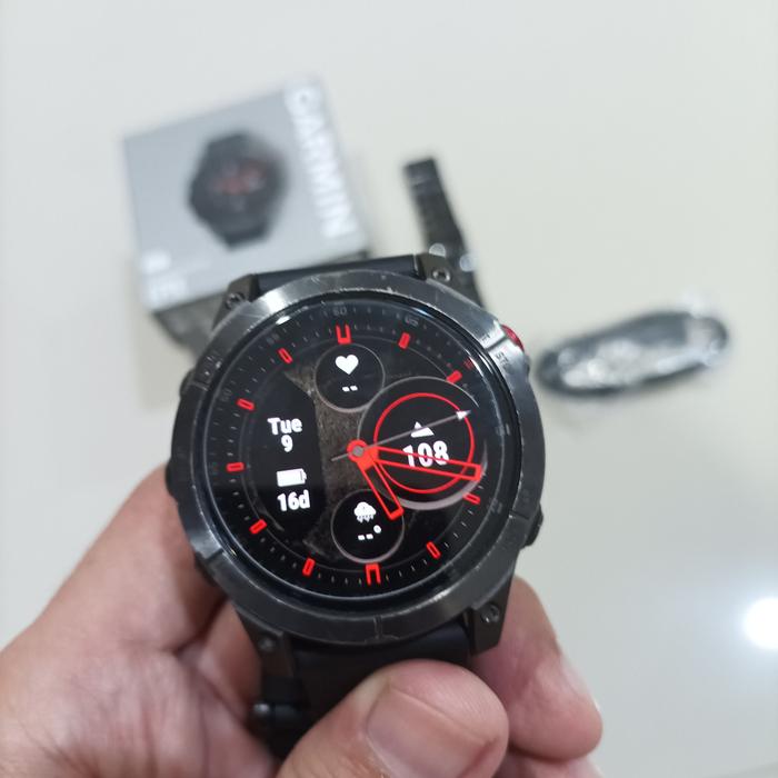 Jam Garmin Epix Gen 2 Titanium Second