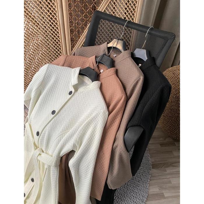 Spesial Zarra Zara Outer Coat Diamond Premium | Long Coat Wanita Tebal Premium | Long Outer Jaket Mu