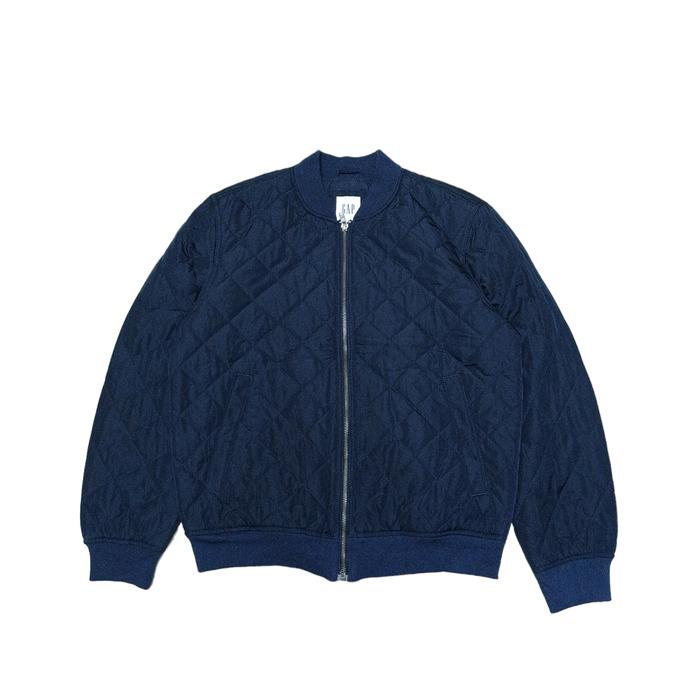 Bomber Jacket GAP Navy Size S fit M / Jaket Tebal / Jaket Pria&Wanita
