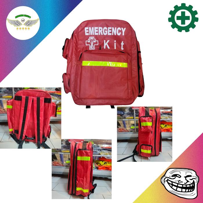 Tas ransel p3k/ Tas P3K tanpa isi