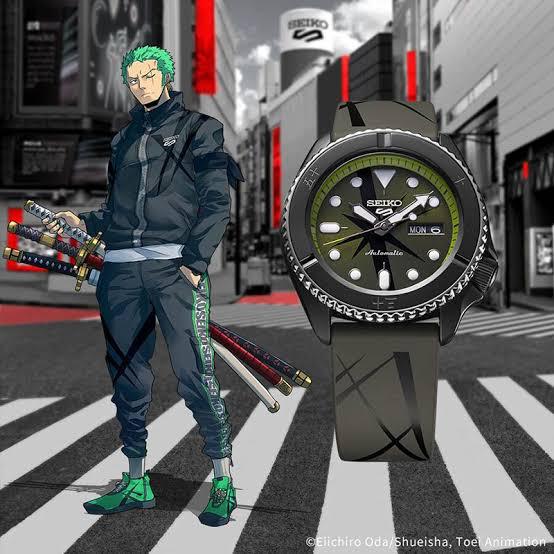 Seiko 5 Sport Original SRPH67K1 / SRPH67 One Piece Zoro Edition