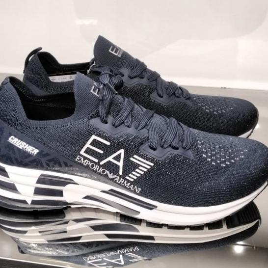 Sepatu sneakers pria emperio armani technical original with box