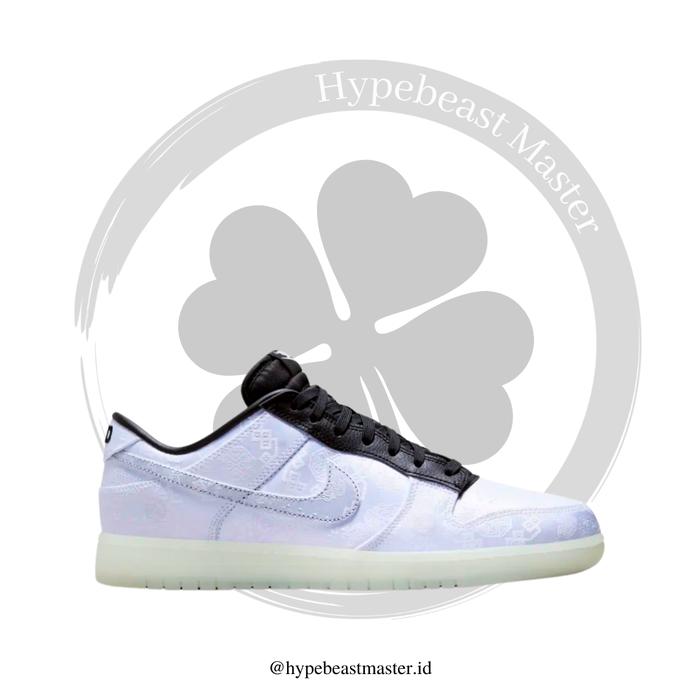 Clot x Fragment x Nike Dunk Low White