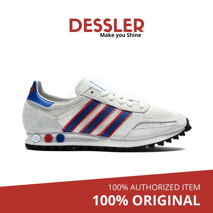 Adidas LA Trainer - Chalk White Royal Blue Bright Red