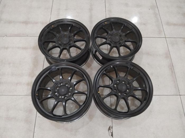 VELG MOBIL BEKAS DL (HSR) RING 16 LEBAR 7 PCD 8X100/114,3 ET 42 BUAT JAZZ SEDAN ACCENT DLL