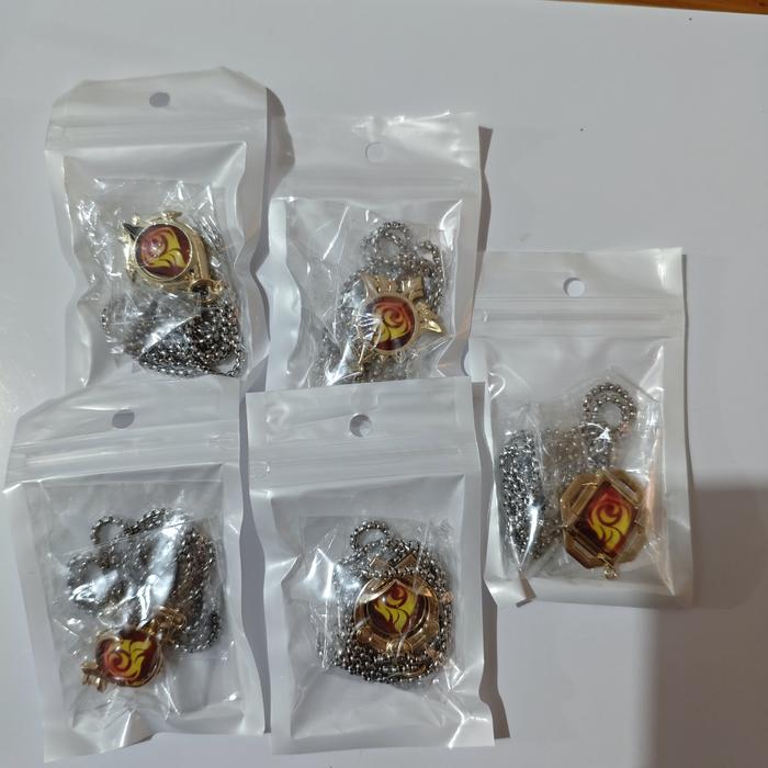 Kalung Vision Pyro Genshin Impact