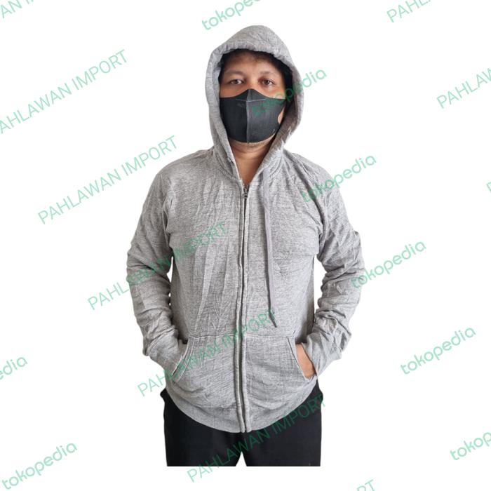 JAKET HOODIE PRIA WANITA ZARA SECOND BRANDED IMPORT