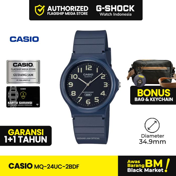 Casio General MQ-24UC-2BDF MQ-24UC MQ-24 MQ24UC MQ 24UC Jam Watches