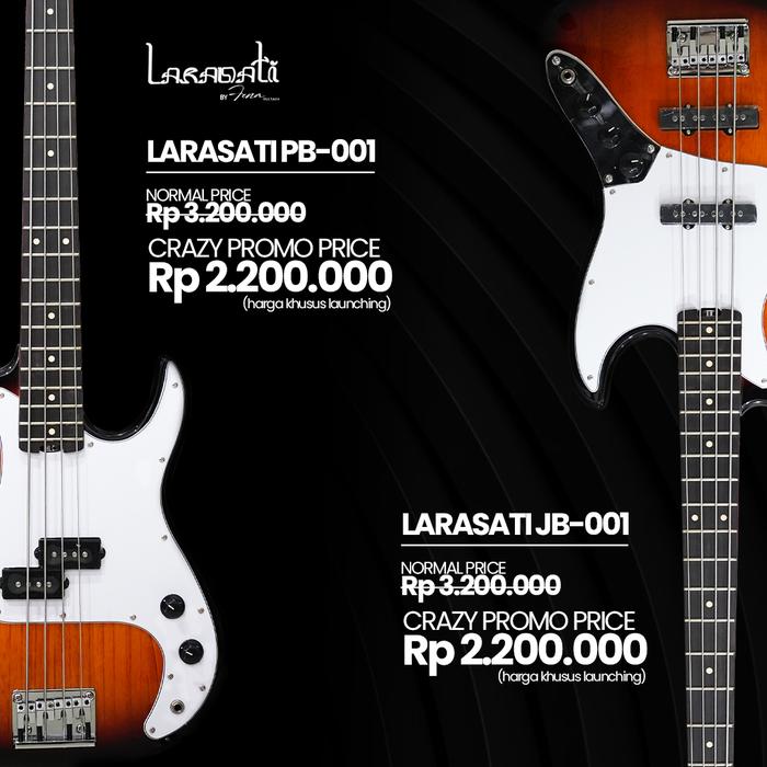 LARASATI BY FENA GUITARS , JB001 dan PB001
