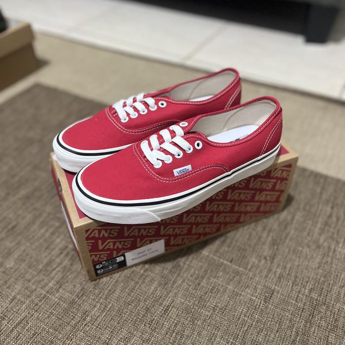 VANS AUTHENTIC 44 DX RED ANAHEIM ORIGINAL