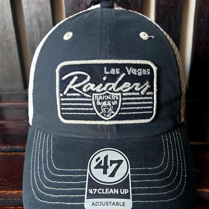 47Brand Clean Up Mesh Las Vegas Raiders Black/Topi 47Brand Original