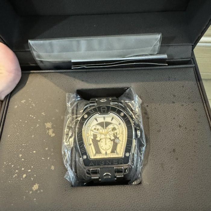 Aigner roma chrono jam tangan pria