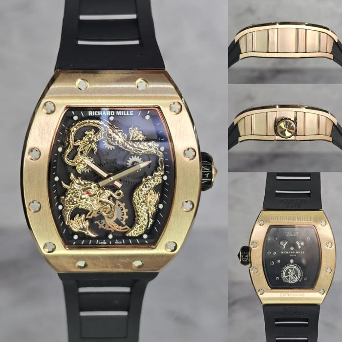 Jam tangan Automatic Swiss RM 057 Dragon Jackie Chan Sapphire Stell