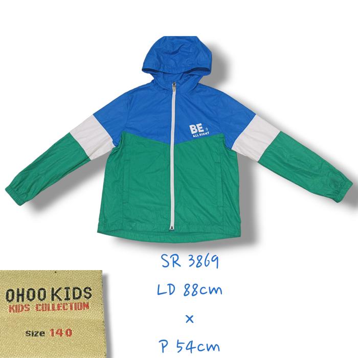 Ohoo Kids Tri Colour Block Jacket. aoriginal SR 3869