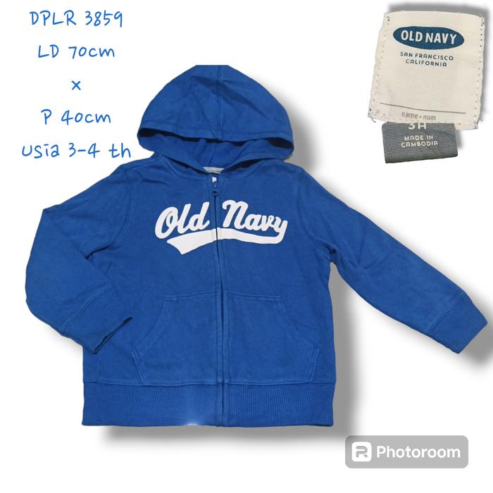 OLD NAVY Zipper Hoodie Jacket. Original DPLR 3859
