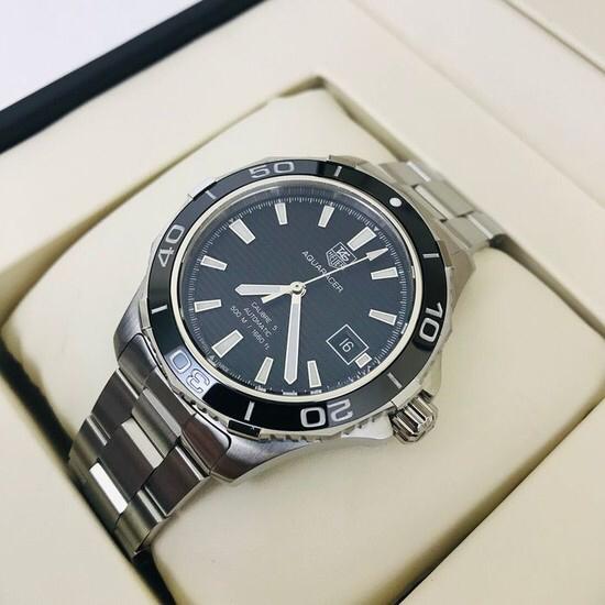 For sale TAG Heuer Aquaracer Calibre 5 Ceramic Bezel 500m WAK2110 Second Original