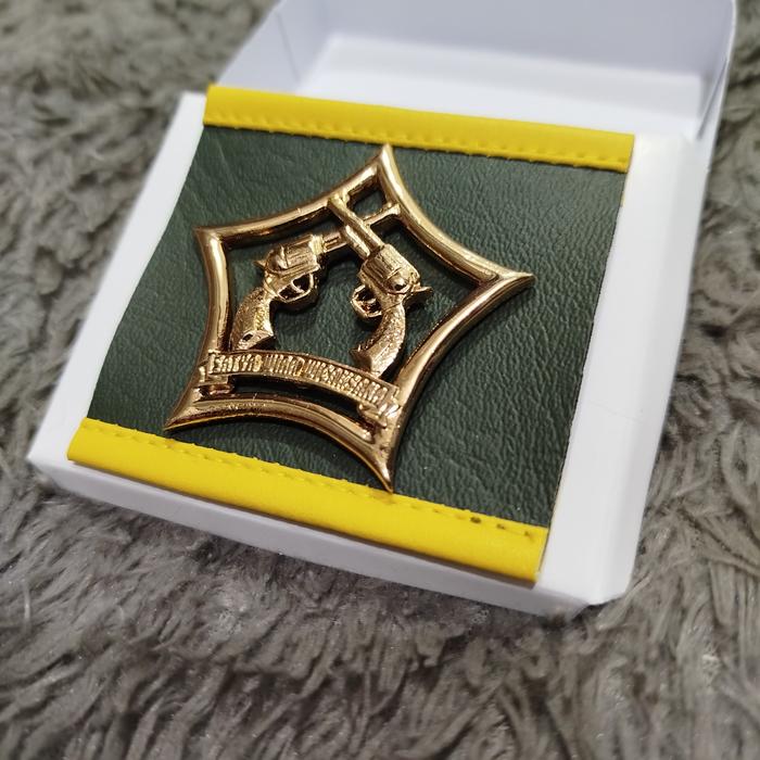 emblem baret pm polisi militer