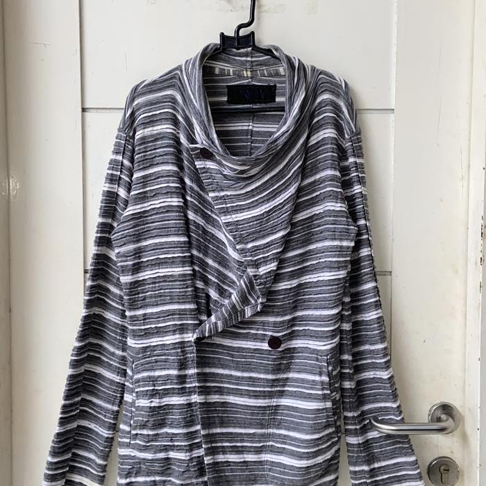 KOHSHIN SATOH Grey Blazer Cardigan