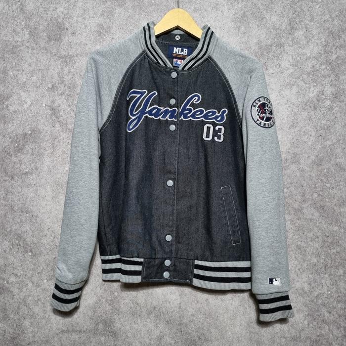 Varsity New York Yankees MLB Size 95 M NO NBA BASEBALL Avirex Schott Perfecto Vanson RBC Buzz Rickso
