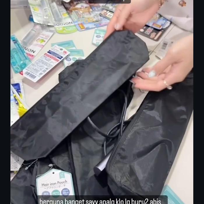 ready iron case jepang peredam suhu panas catokan