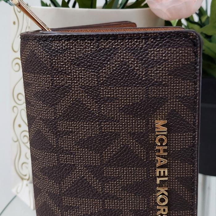 Preloved MK Monogram Bifold Wallet