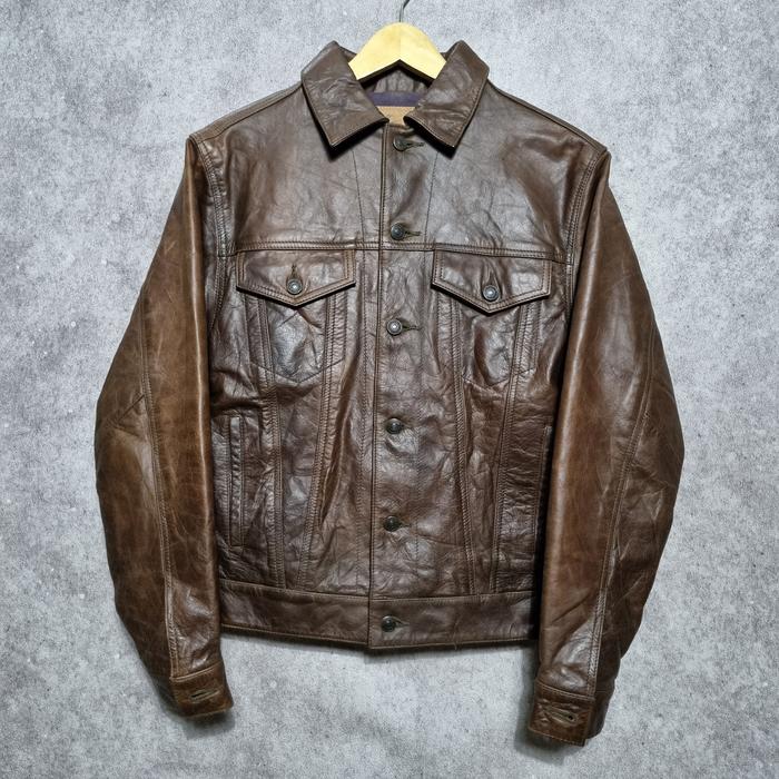 Jaket Kulit GAP Blue Jeans Truckers NO Schott Perfecto Harley Davidson Vanson RBC Buzz Ricksons Avir