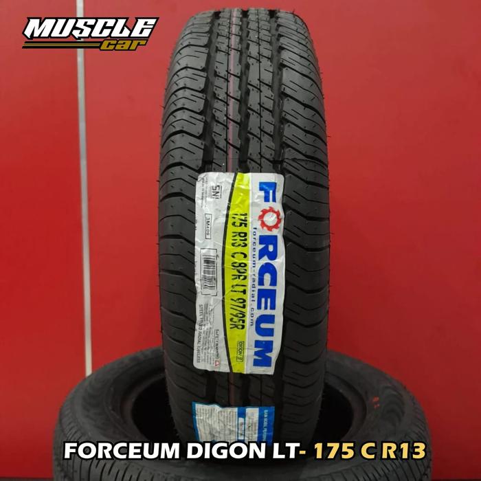 Ban mobil muatan 175 R13 LT merk forceum digon LT ban tubles grand max chery dll ring 13