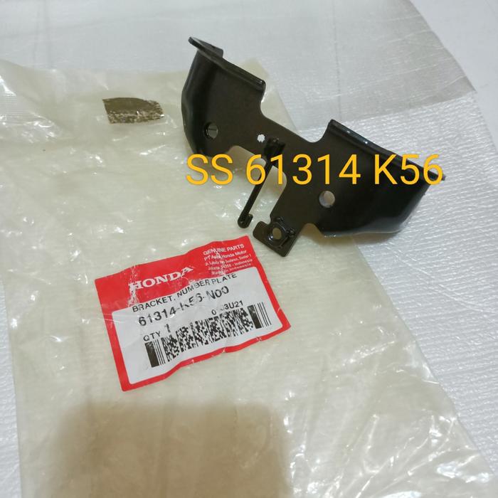 breket besi stay kedudukan plat cover batok belakang spido sonik sonic 150 origional 61314 k56 N00