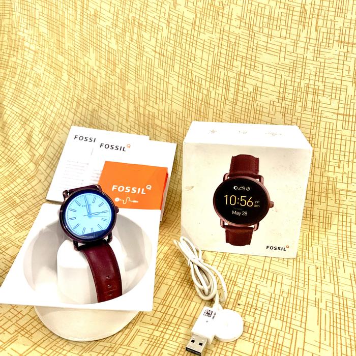 Smart watch Fossil Gen 2 Use Condition Lengkap full set