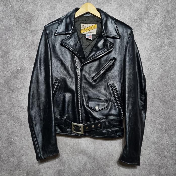 Jaket Kulit Ramones Schott Perfecto NYC 613 Star Size 34 Harley Davidson Vanson RBC Buzz Ricksons Av