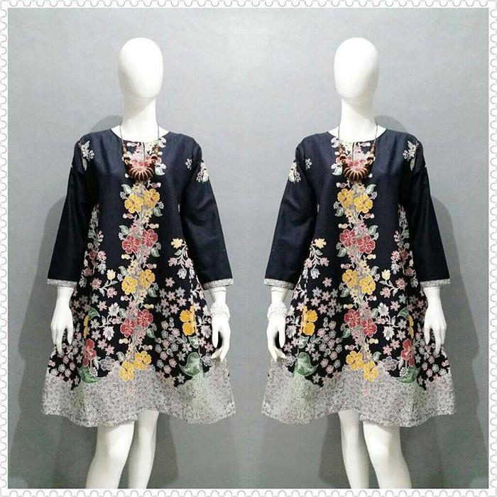 Baju blouse batik tunik cibulan size jumbo