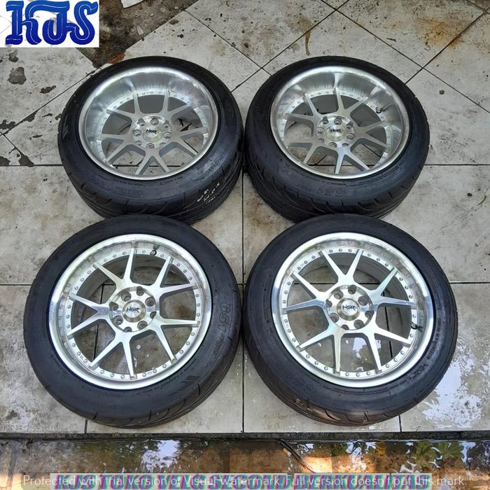READY STOK VELG RACING SECOND MODEL CELONG TYPE HSR DOGIYAI RING 16 PAS BUAT YARIS JAZZ FREED MAZDA 