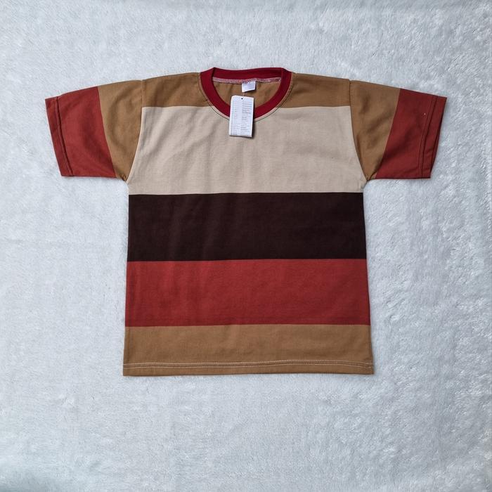 REJECT kaos anak laki laki usia 7- 8 tahun / reject kaos salur anak / kaos harian anak