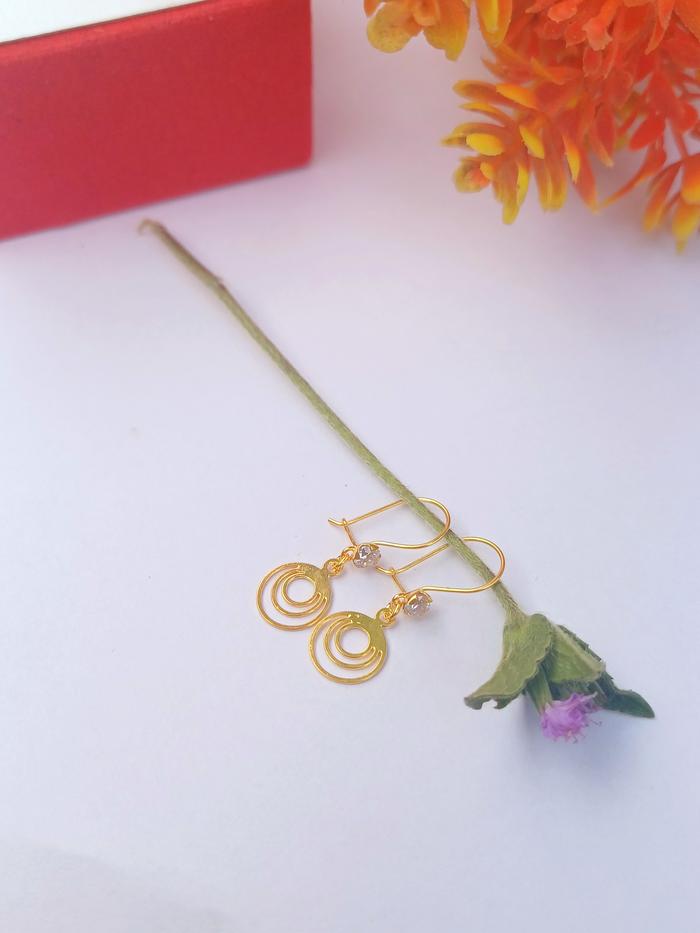 Anting Anting Emas Asli Anting Korea Anting Fashion Anting Wanita Emas