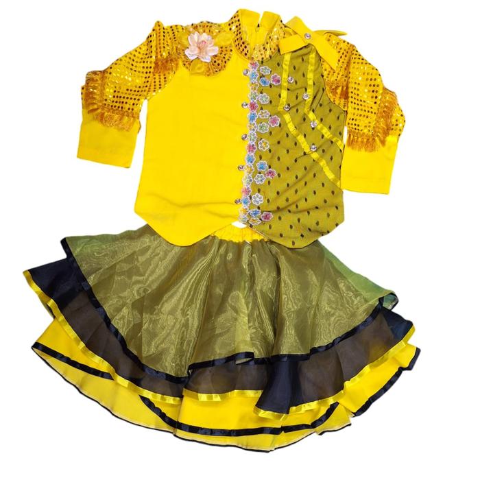 Baju Rok Mayoret SMP Putih Biru / Baju Mayoret Anak SMP