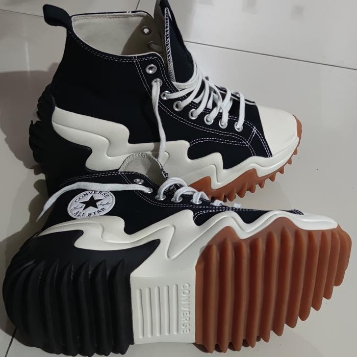Converse Run Star Motion High Black White